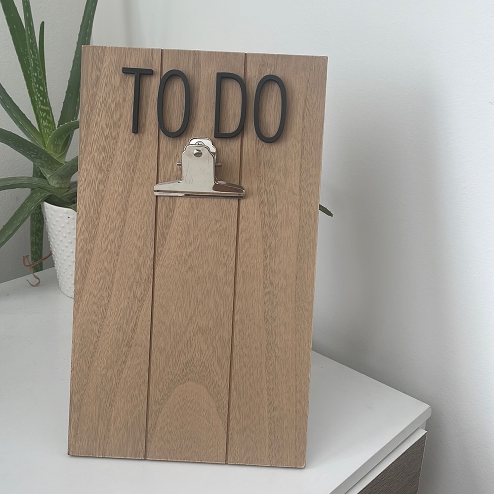 To Do Sign